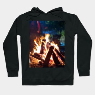 Bonfire in Downtown Portland Hoodie